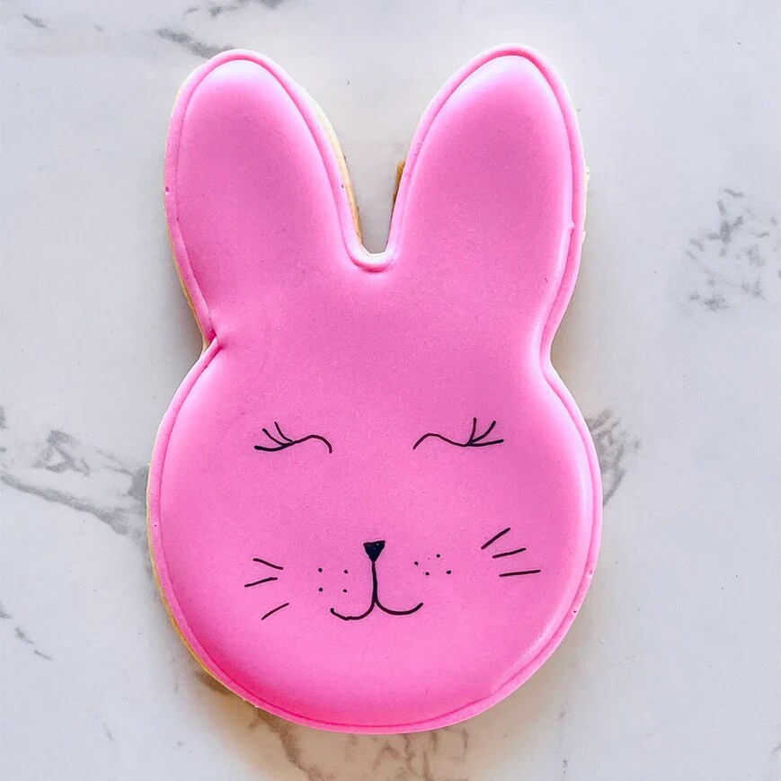 Ann Clark Cute Bunny Head,3&#x22; Easter Rabbit