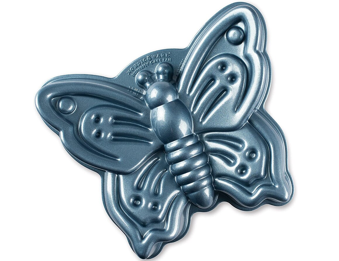 Nordic Ware Butterfly Cake Pan Platinum