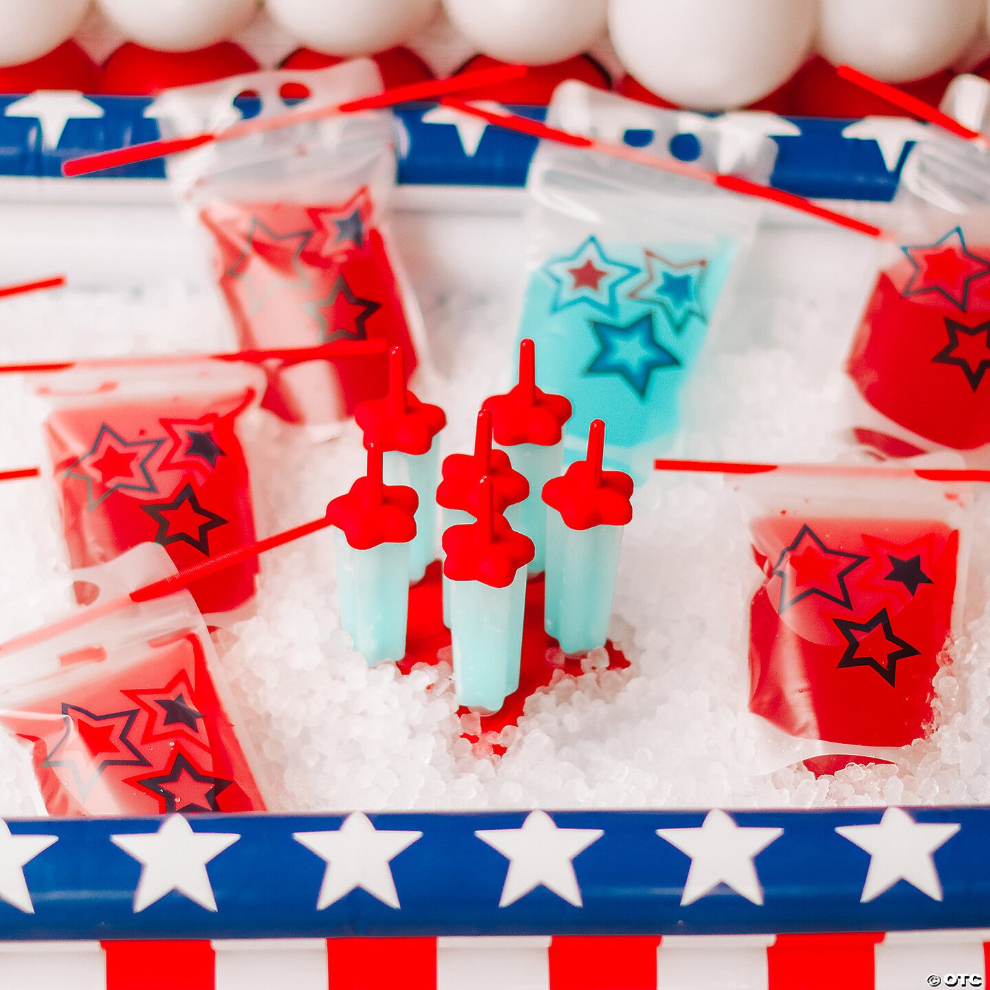 Patriotic Star Popsicle Molds - 2 Pc.