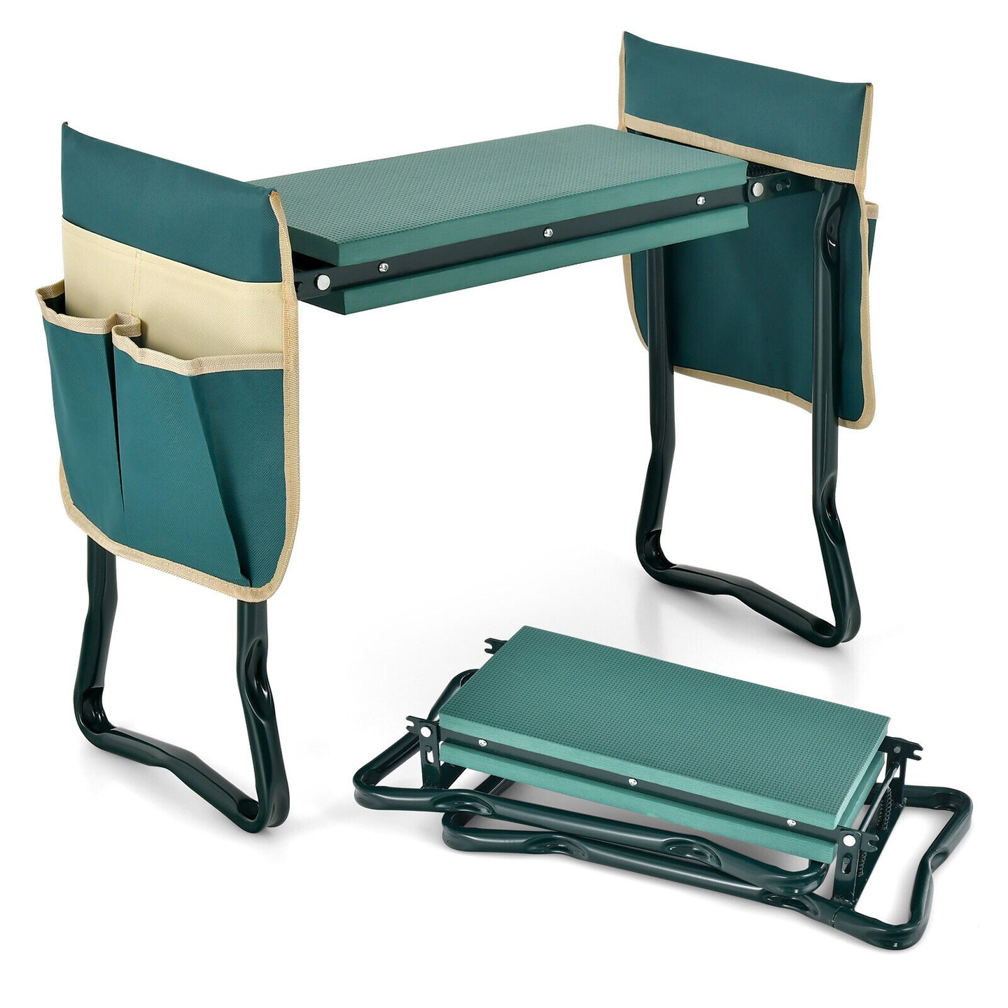 Folding Garden Kneeler And Seat Bench