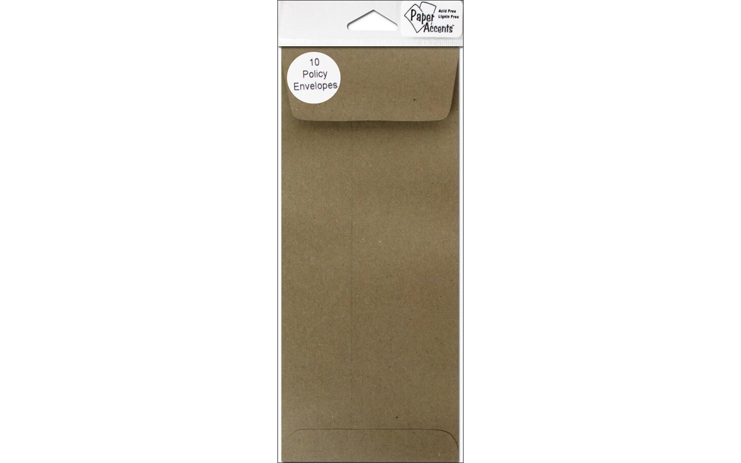Envelope #10 Policy 10pc Brown Bag