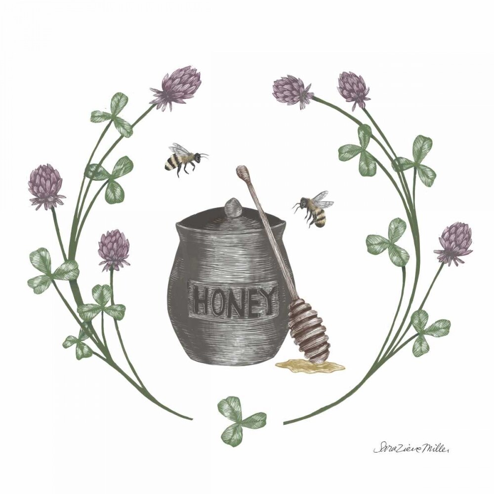 Happy to Bee Home IV Poster Print by Sara Zieve Miller - Item # VARPDX33593HR