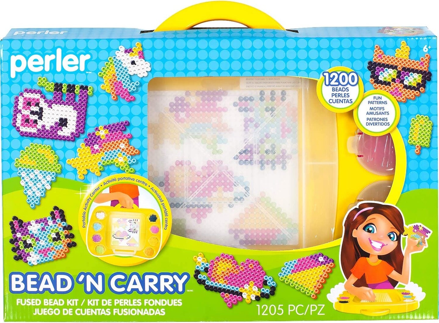 Perler Bead &#x27;n Carry Fused Bead Kit-