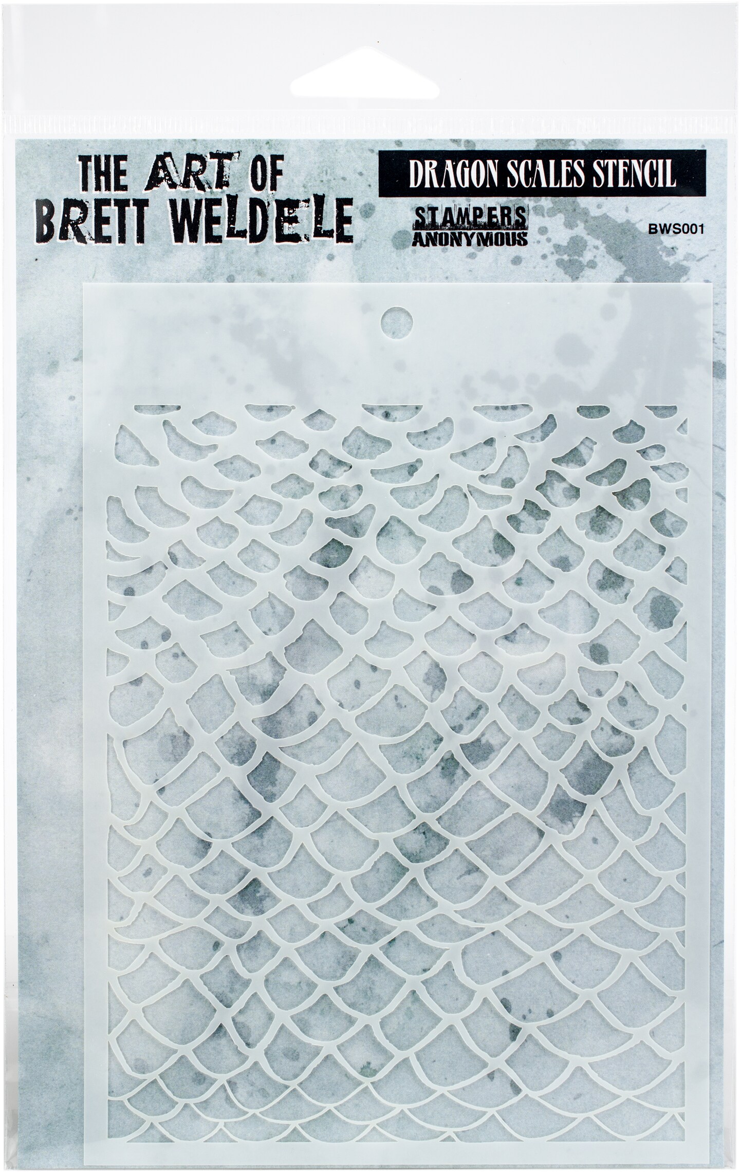Brett Weldele Stencils 6.5&#x22;X4.5&#x22;