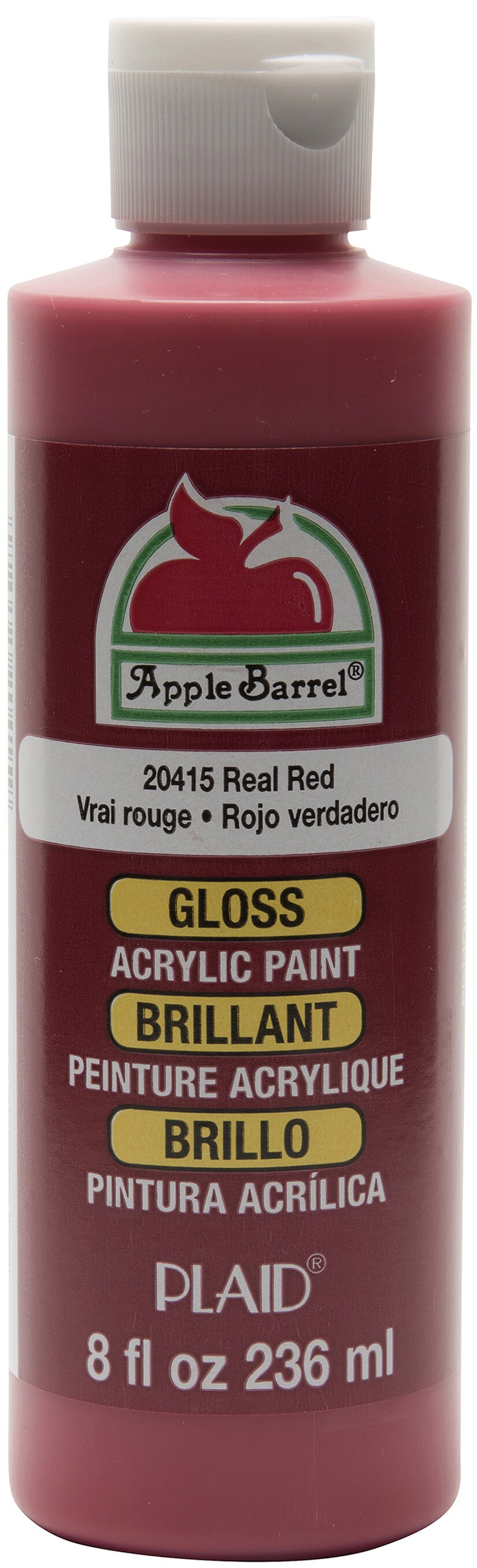 Apple Barrel Gloss Acrylic Paint 8oz-Real Blue, 1 count - Gerbes