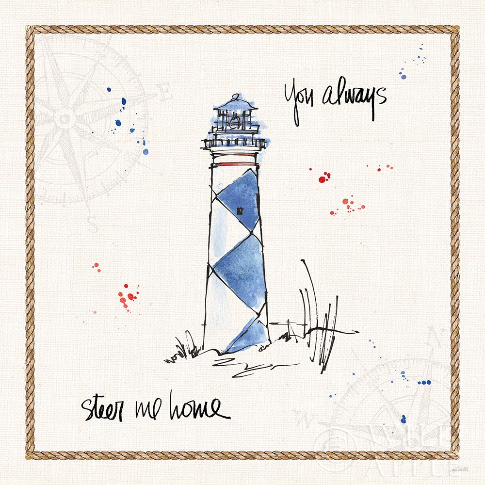 Coastal Buoys IV Poster Print by Anne Tavoletti - Item # VARPDX44752