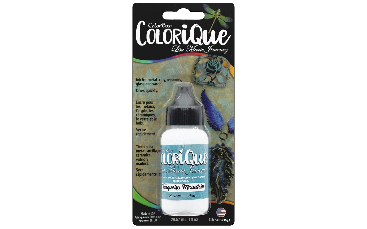 ColorBox LJimenez ColoriQue Turquoise Mountain