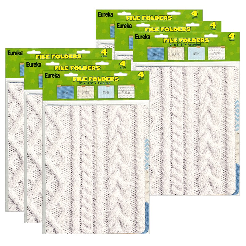 A CloseKnit Class File Folders, 4 Per Pack, 6 Packs Michaels