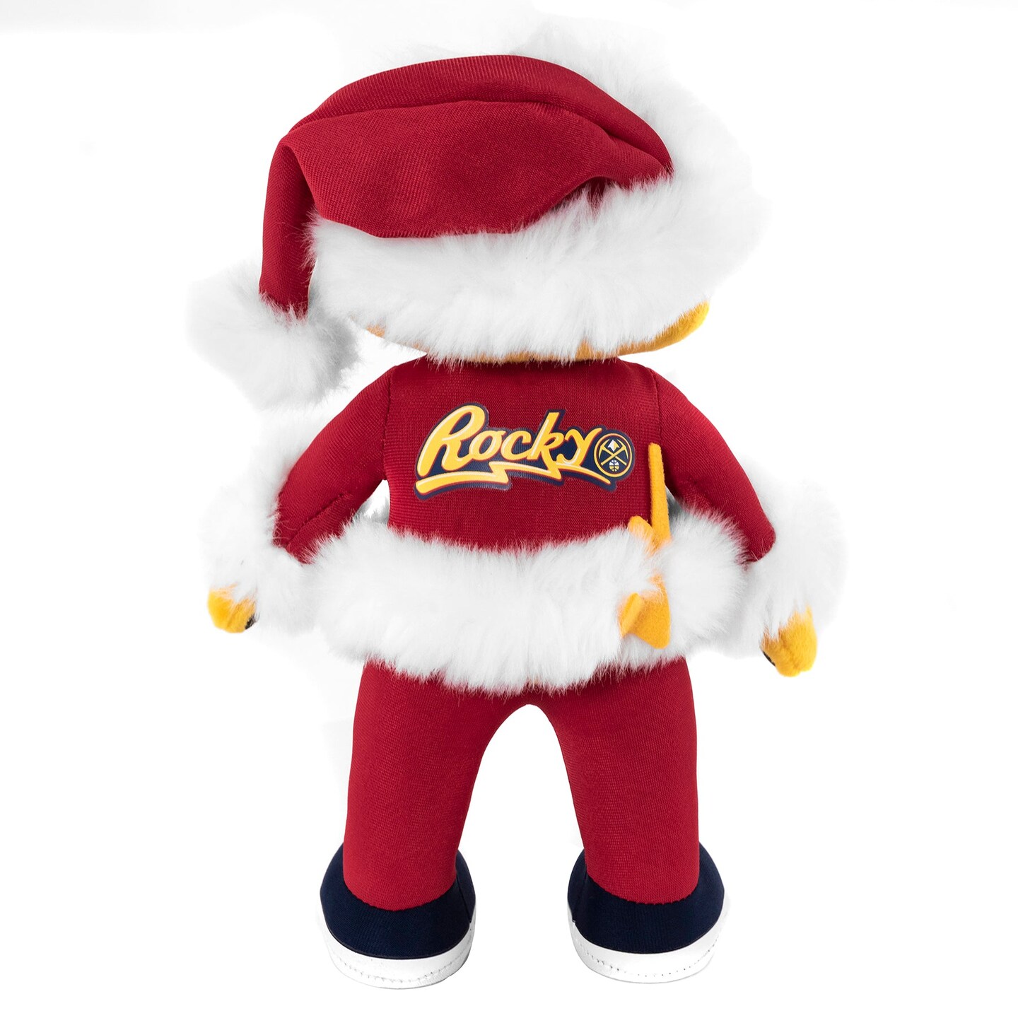 Bleacher Creatures Denver Nuggets Rocky Santa 10&#x22; Mascot Plush Figure