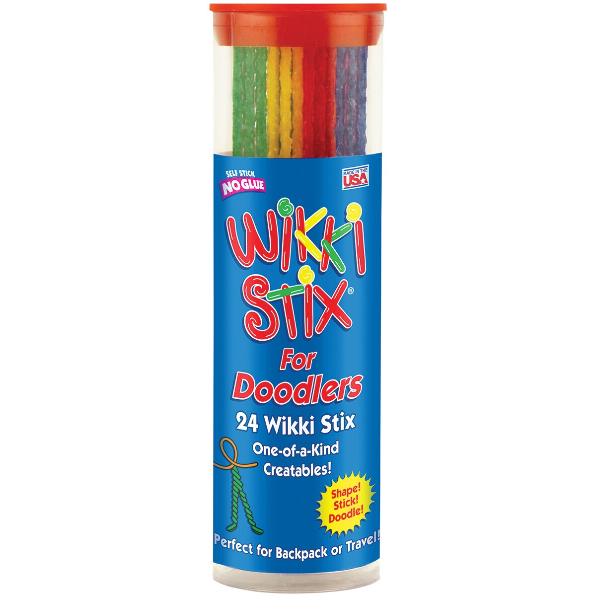 Wikki Stix For Doodlers 24/Pkg-