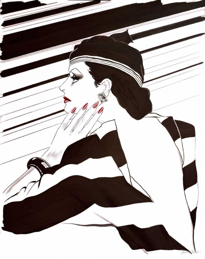 Fashion Women IV Poster Print by Linda Baliko - Item # VARPDX10525A