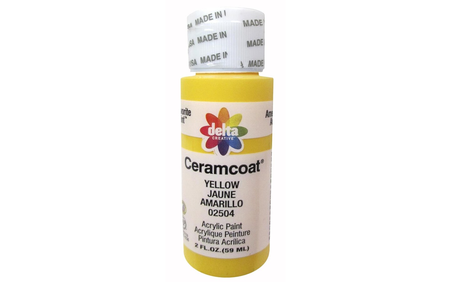 Delta Ceramcoat Acrylic 2oz Yellow