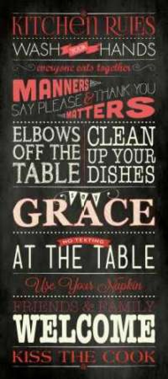 Kitchen Rules - Black Poster Print by Stephanie Marrott - Item # VARPDXSM10450