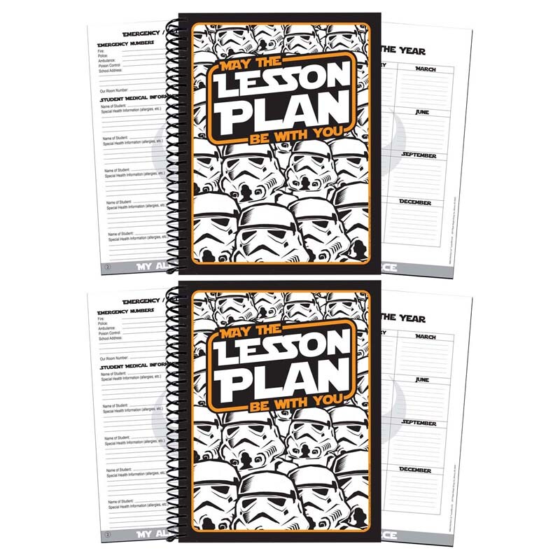 Star Wars&#x2122; Super Troopers Lesson Plan Book, Pack of 2