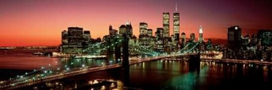 Brooklyn Bridge NYC Poster Print by Richard Berenholtz - Item # VARPDX4RB298