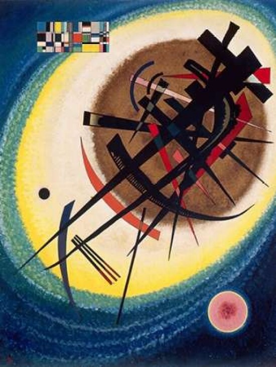 The Bright Oval Poster Print by Wassily Kandinsky - Item # VARPDX3WK2620