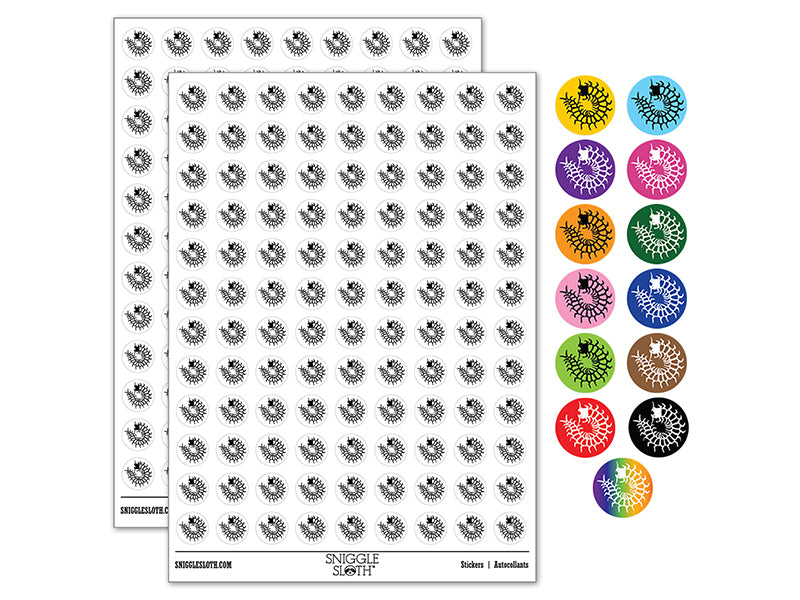 Creepy Crawly Centipede 200+ 0.50&#x22; Round Stickers