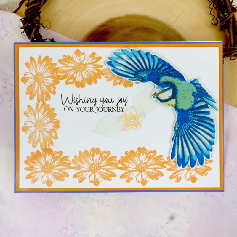 Hunkydory Crafts For The Love Of Stamps - Layering Blue Tit 