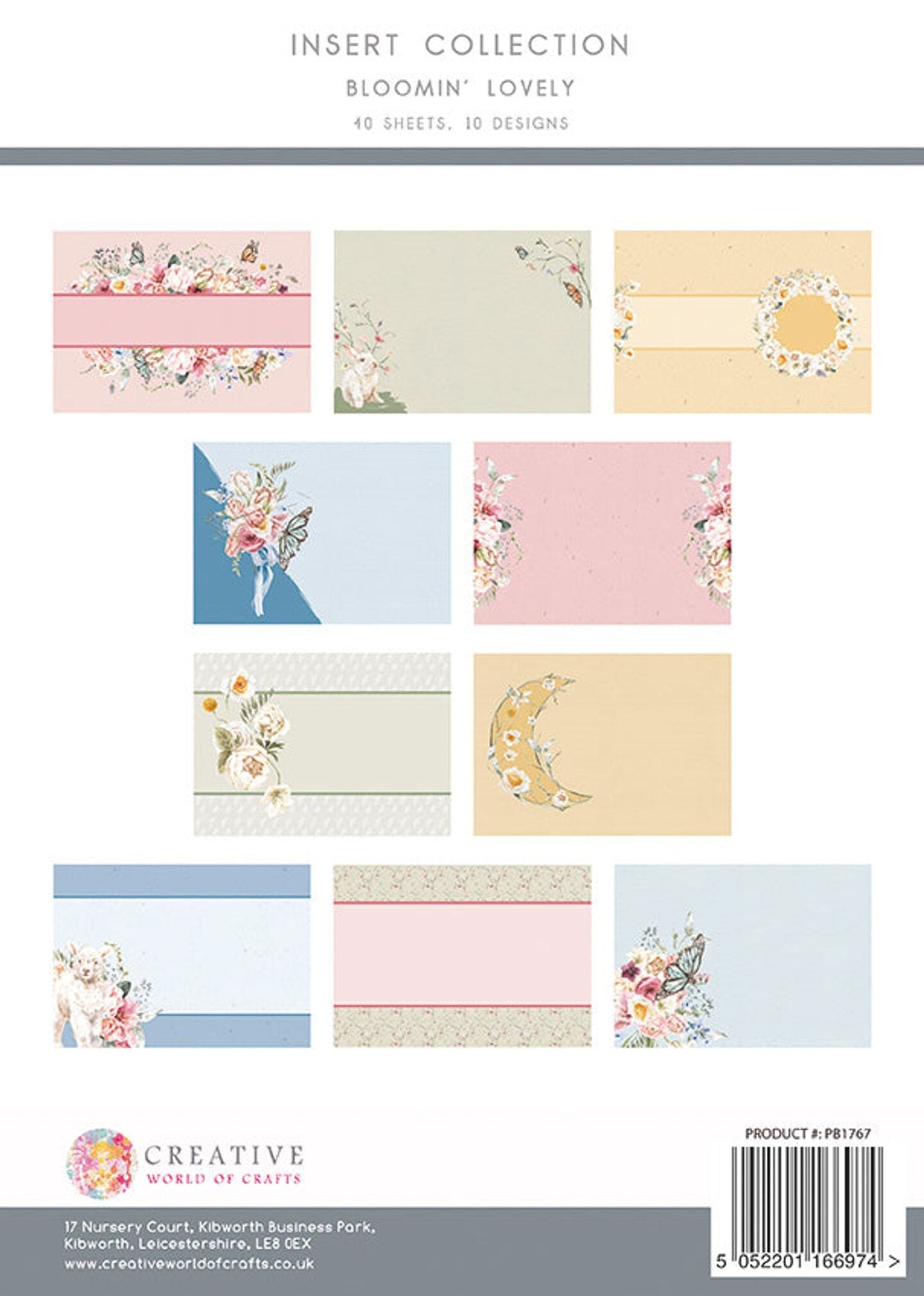 The Paper Boutique  Bloomin&#x27; Lovely Insert Collection