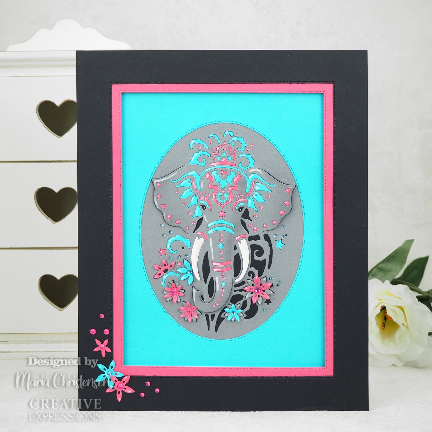 Creative Expressions  Paper Cuts Exotic Elephant Craft Die