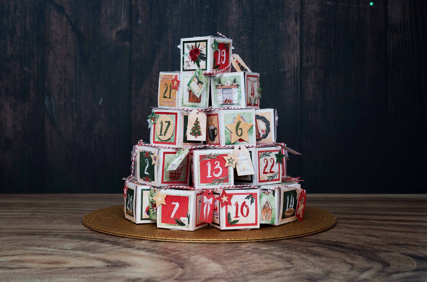 Studio Light SL Die Cut Block Advent Calendar Christmas At Home Essentials 294x210x7mm 27 SH nr.28