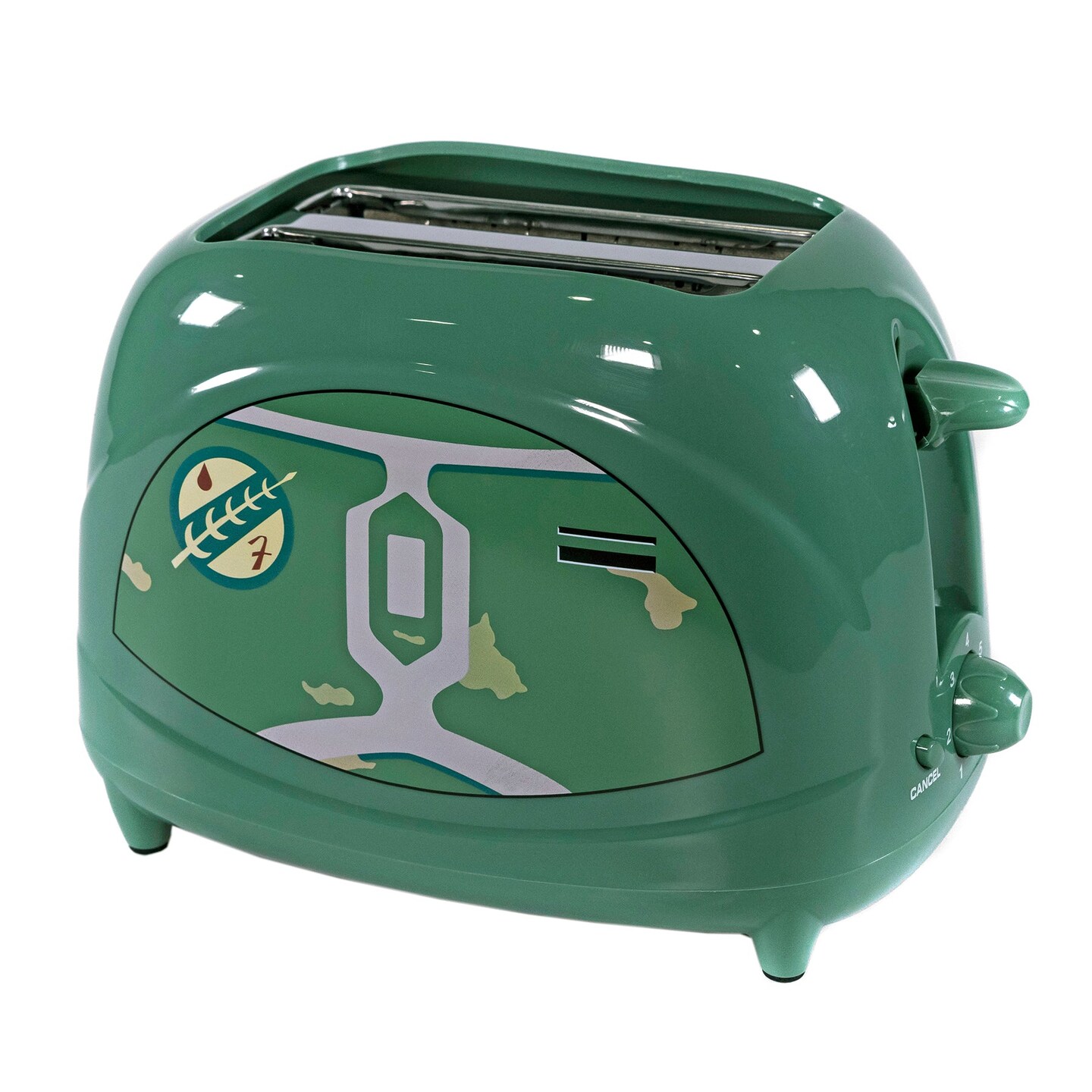 Uncanny Brands Star Wars Boba Fett Two-Slice Toaster
