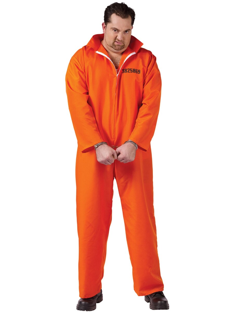 Adult&#x27;s Mens Got Busted Criminal Costume