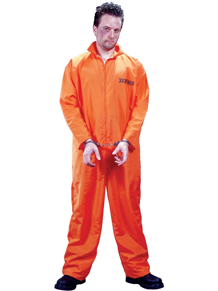 Adult&#x27;s Mens Got Busted Criminal Costume