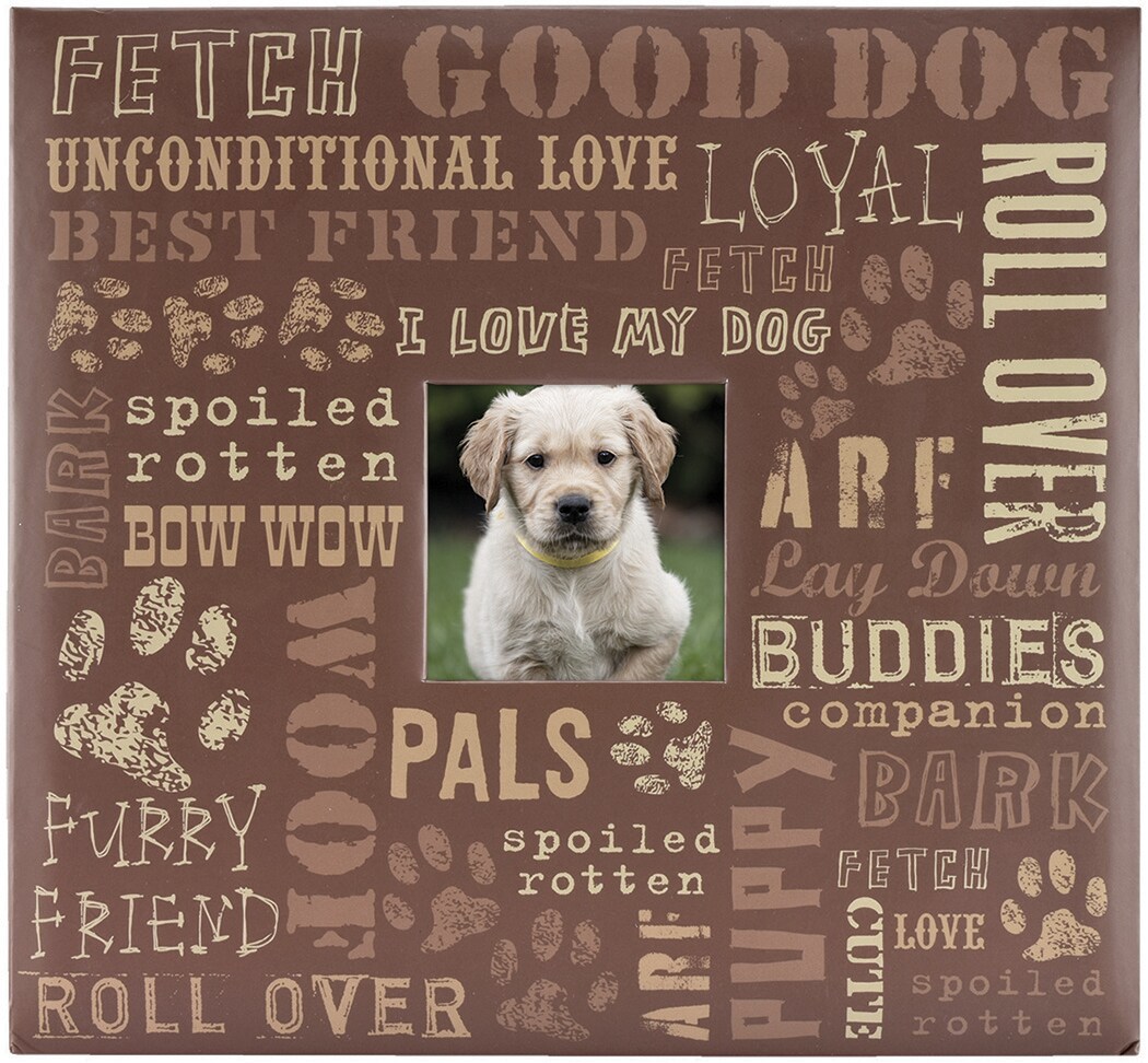 MBI Expressions Post Bound Album W/Window 12&#x22;x12&#x22;-Dog