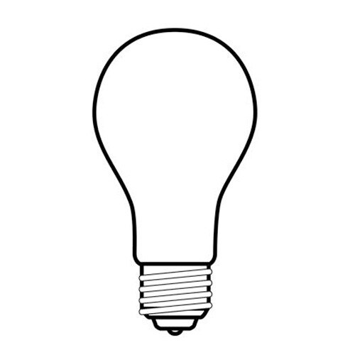 SUNLITE 53W Halogen Clear A19 3000K E26 Medium base Light Bulb - 75W equiv