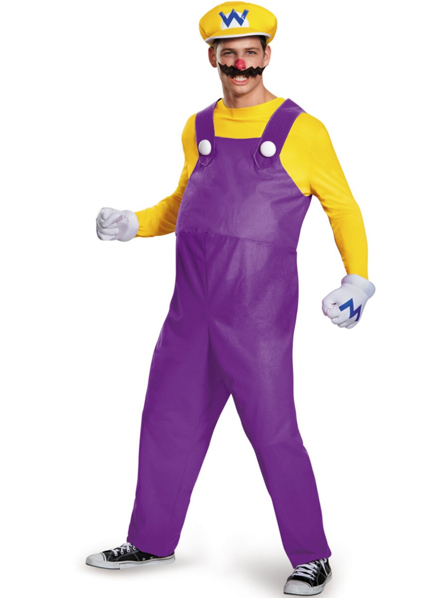 Nintendo Super Mario Brothers Men's Mario Deluxe Costume