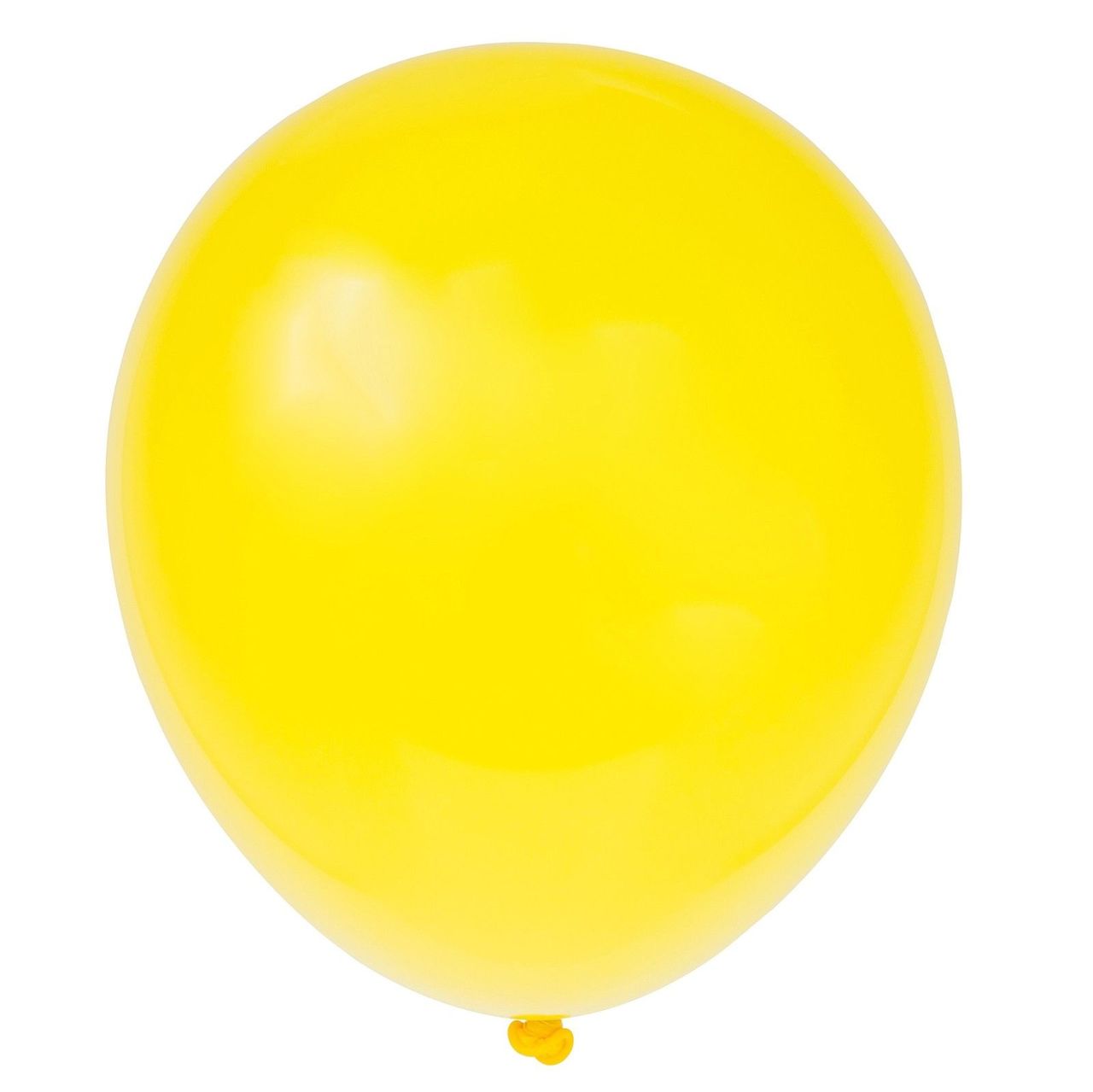 12&#x22; Sunburst Yellow Balloons 72 Count
