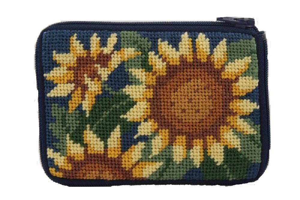 Coin Purse - Sunflower - Needlepoint Kit