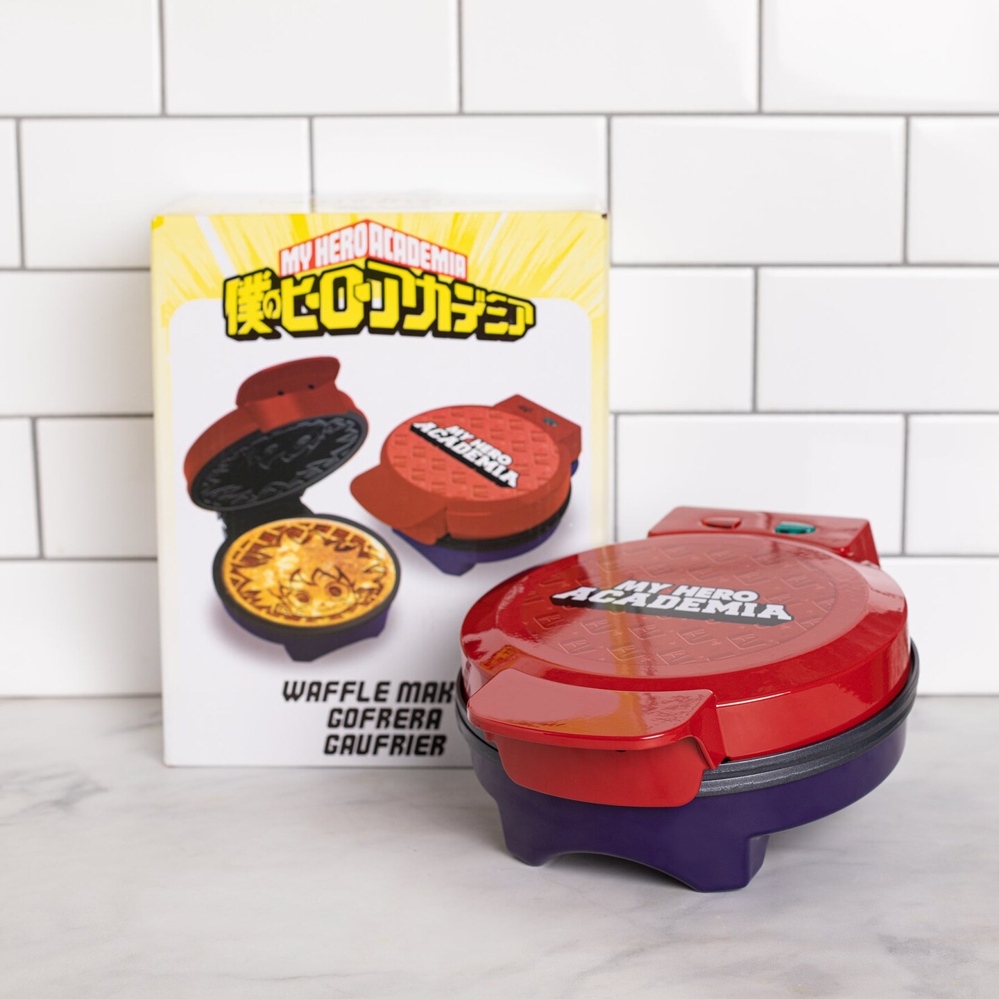Uncanny Brands My Hero Academia Waffle Maker