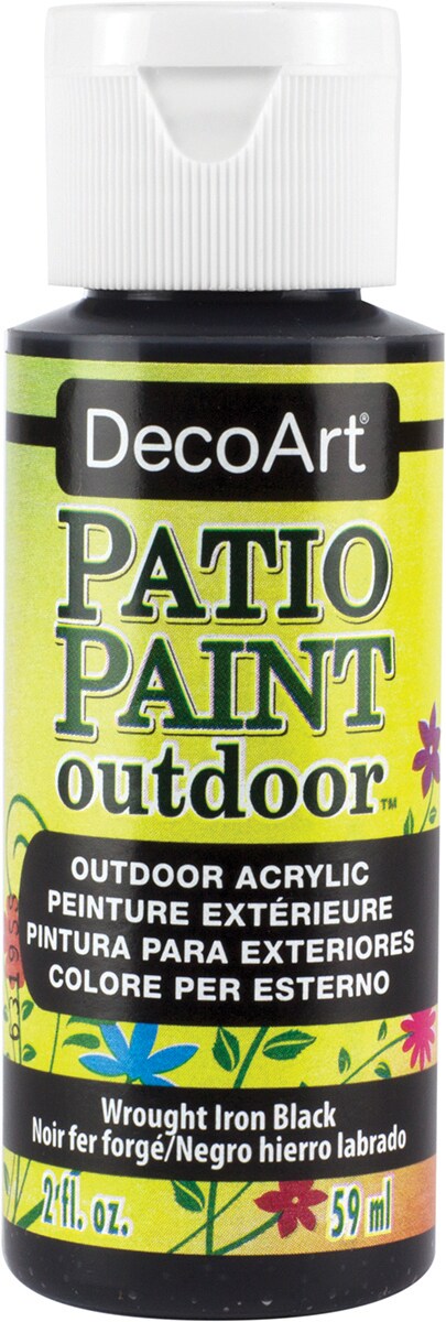 DecoArt Patio Paint Outdoor Acrylics Metallics - DecoArt Acrylic