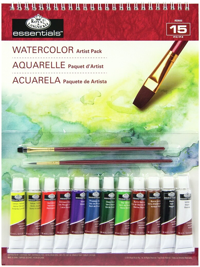 Royal &#x26; Langnickel(R) essentials(TM) Artist Pack-Watercolor
