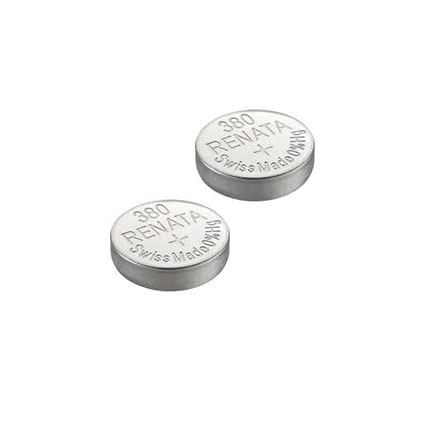 Renata Watch Battery Swiss Made Renata 380 or SR936SW 1.5V (2 Batteries, 380 or SR 936 SW)