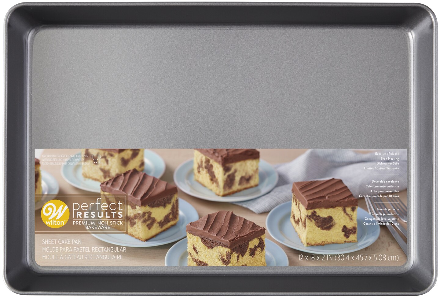 Wilton sheet cake sales pan