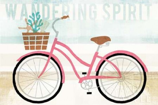Beach Cruiser Girls I Poster Print by Michael Mullan - Item # VARPDX23265