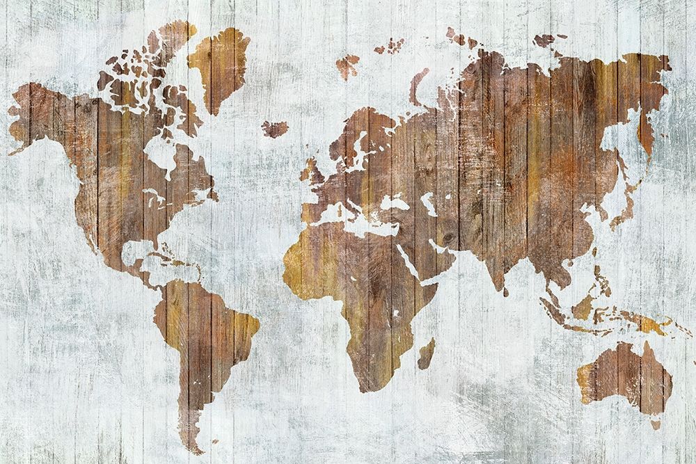 World Map II Poster Print by Isabelle Z - Item # VARPDXEZ168A