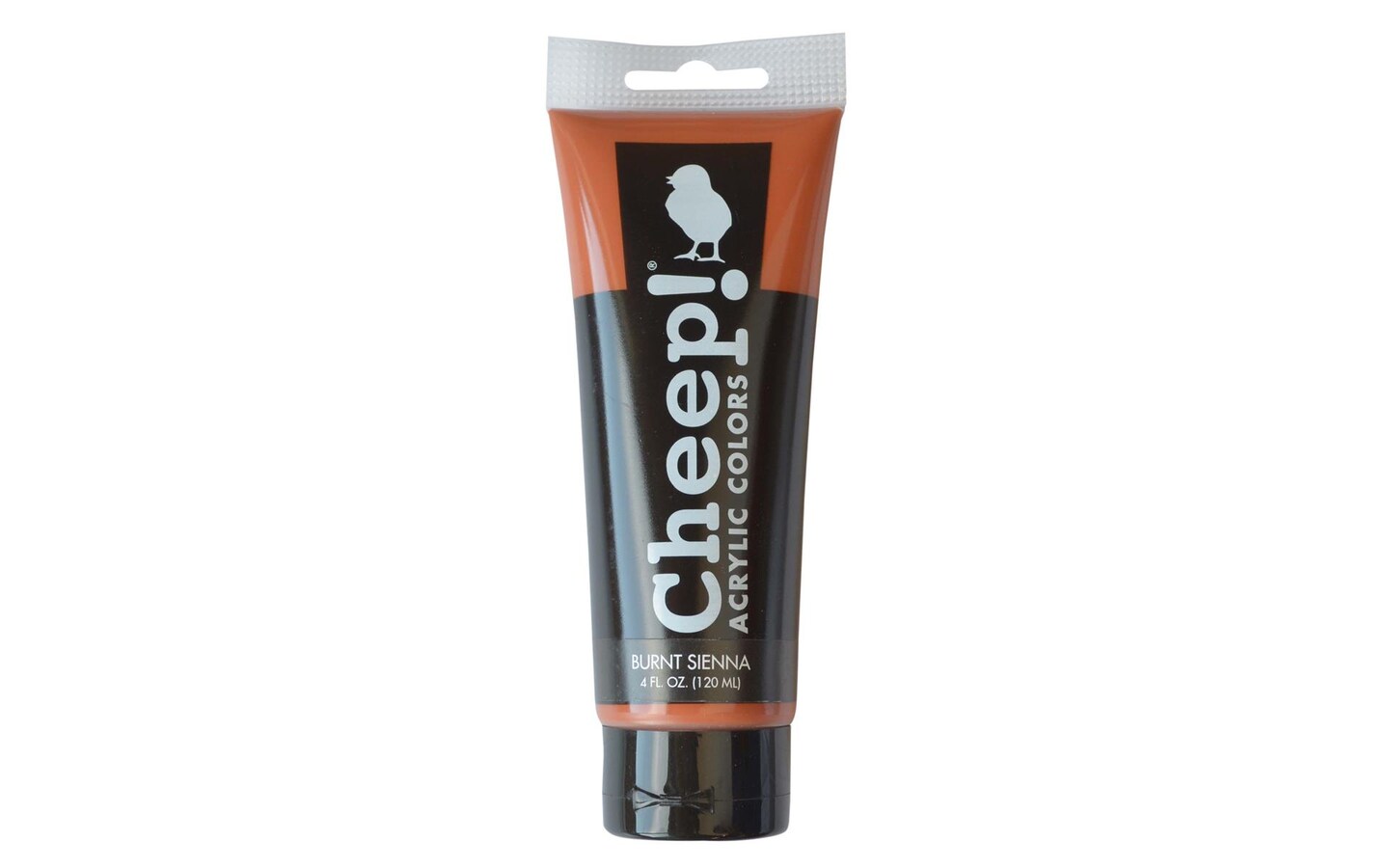 Cheep! Acrylic Paints, 4 oz. Tube - Burnt Sienna, Perfect for Artists - Quality Acrylic Paint - Heavy Body Acrylic Paint - Paint Acrylic - Artist and Student Paint