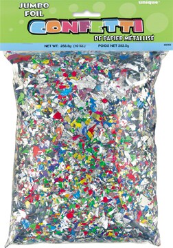Jumbo Foil Confetti - 10 oz