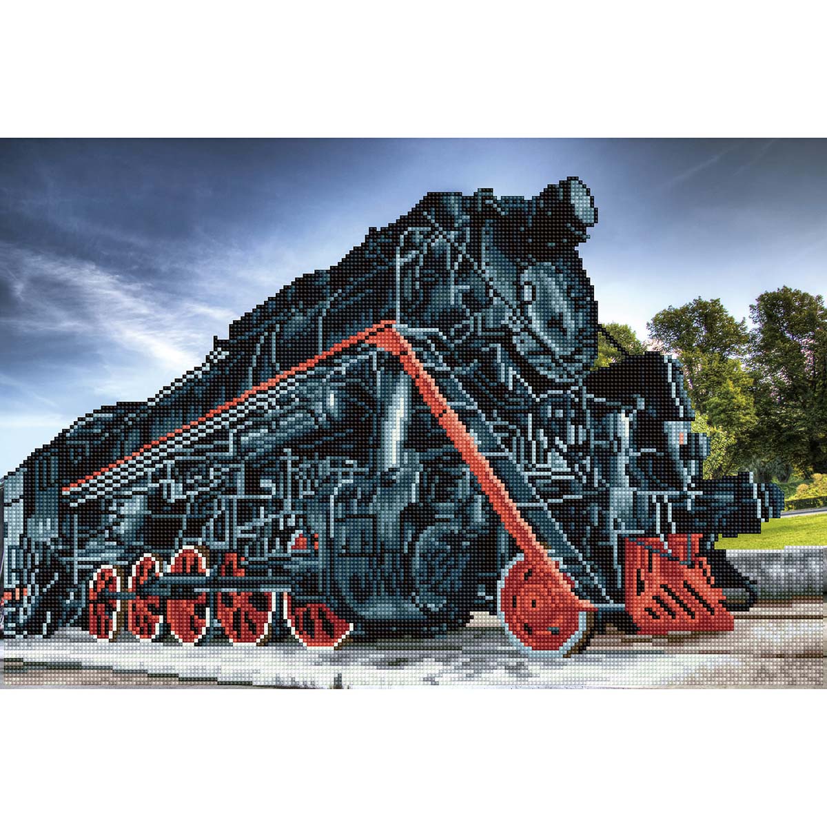 Diamond Dotz  Magnificent Engine Diamond Painting