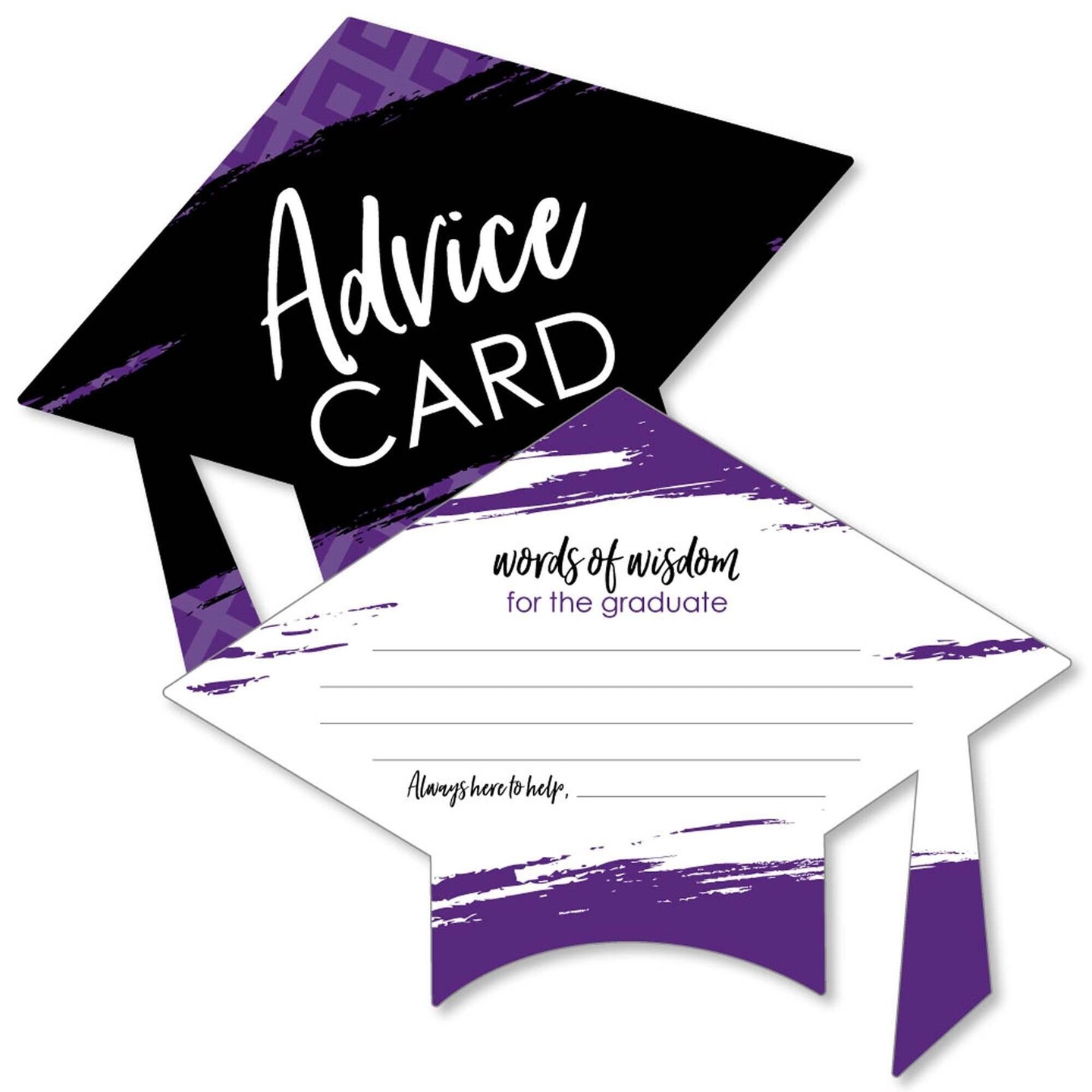 grad party advice cards Inspiration Station Graduation Advice & Wishes Custom Cards