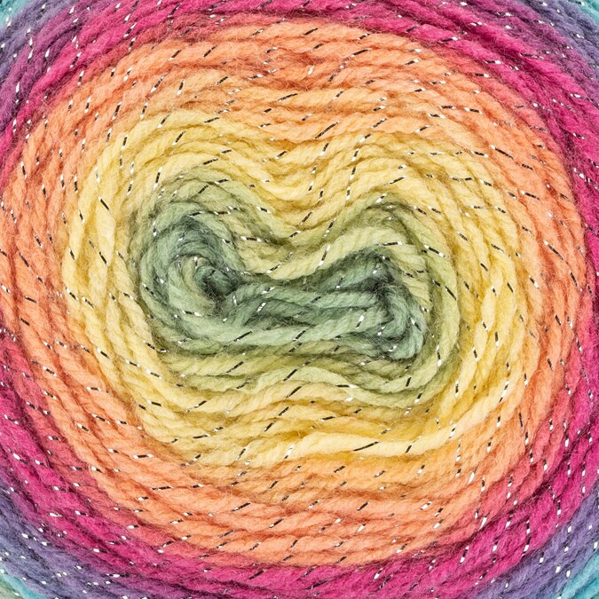 Red Heart Roll With It Sparkle Yarn Michaels