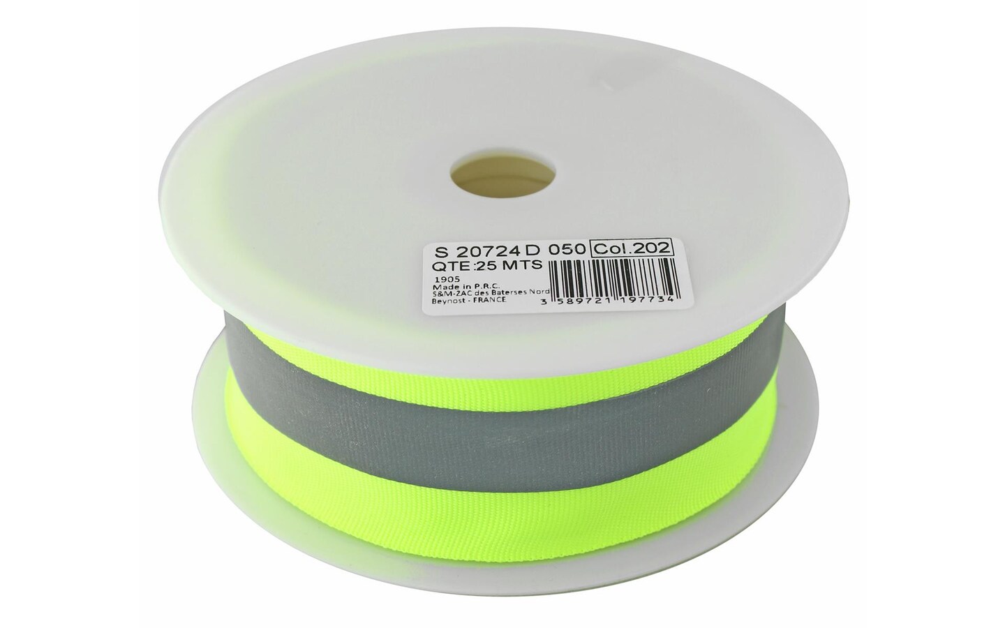 Stephanoise Reflective Tape 50mm 27.5yd Yellow