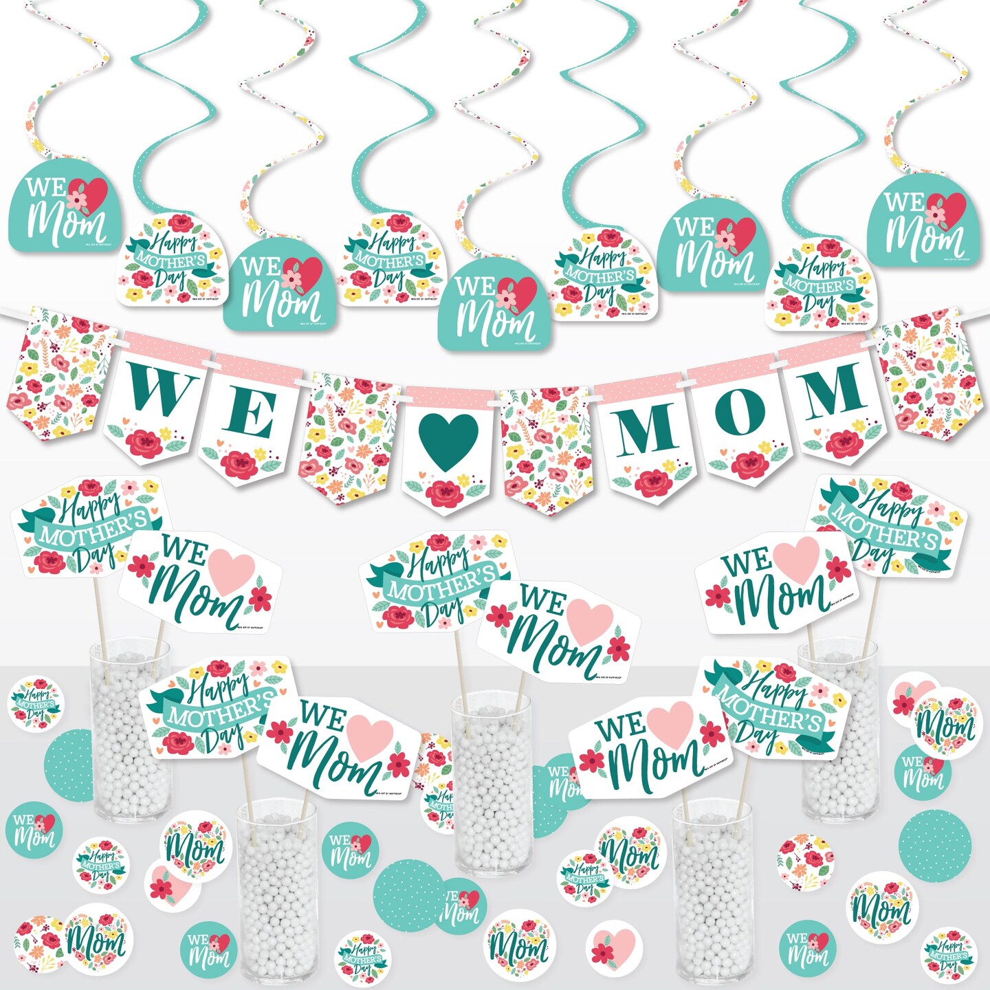 Happy mothers day banner best sale party city