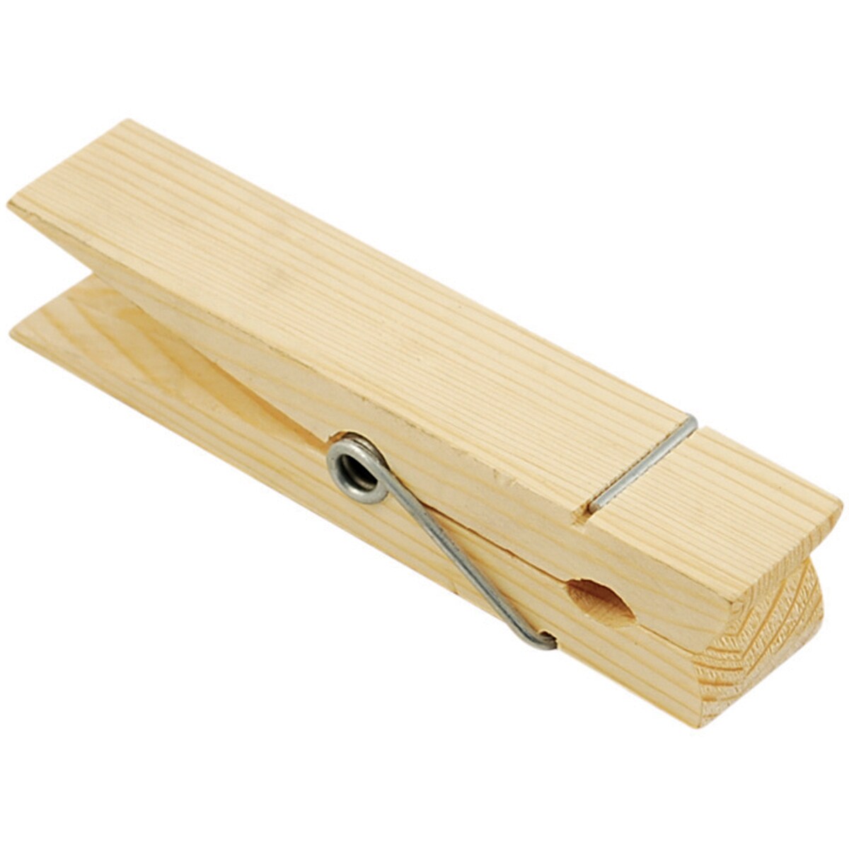 Multicraft Wood Jumbo Clothespin-Natural 5.875&#x22; 1/Pkg