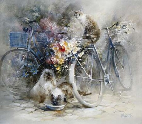 Bicycle race Poster Print by Willem Haenraets - Item # VARPDXWHLE51