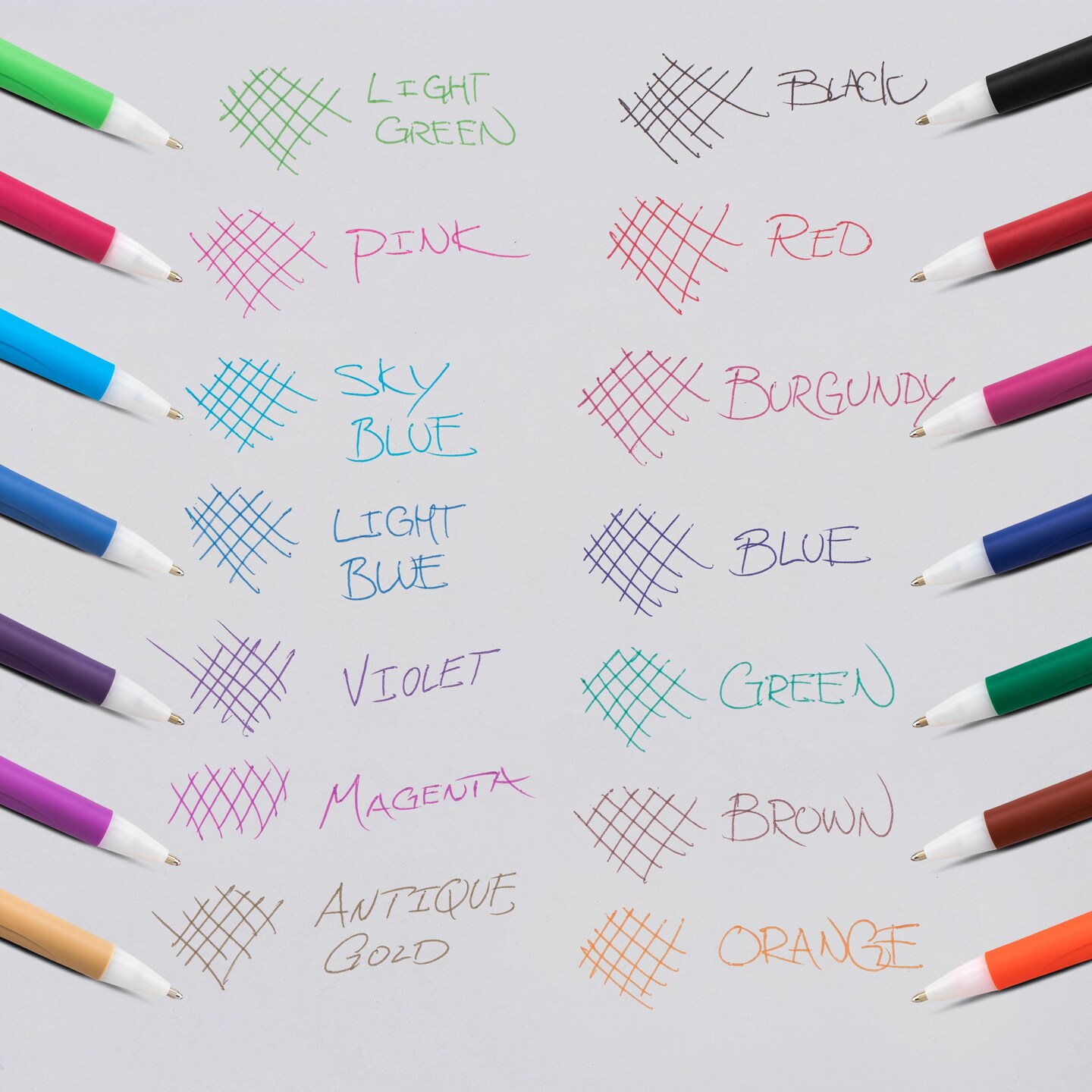 Pentel Glidewrite Ballpoint Pens 1.0Mm 14/PkgAssorted Colors Michaels